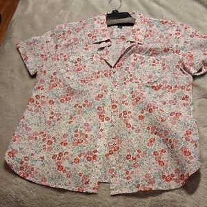 Tommy Hilfiger Floral Button-Up Shirt